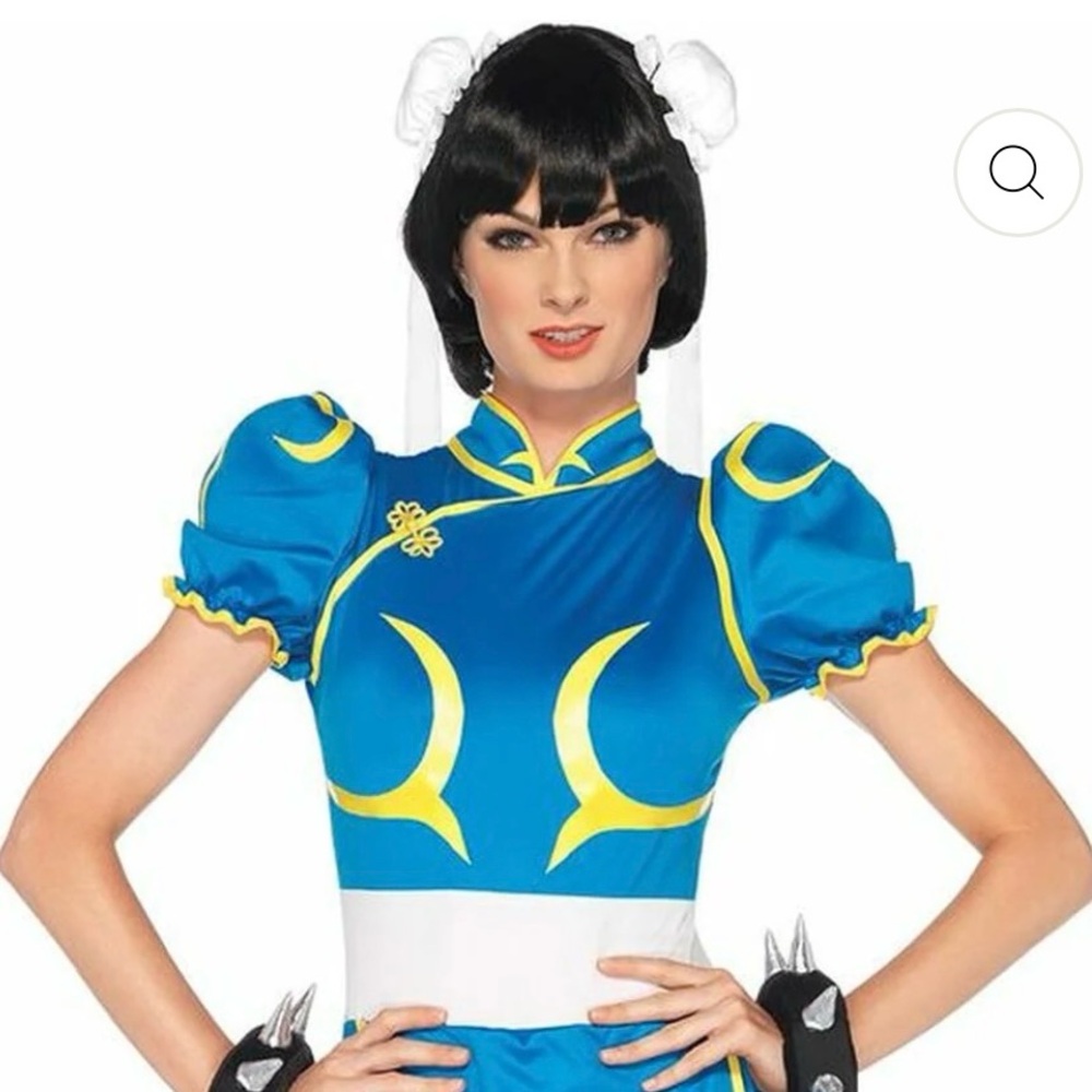 Chun-Li Costume - Blue and White